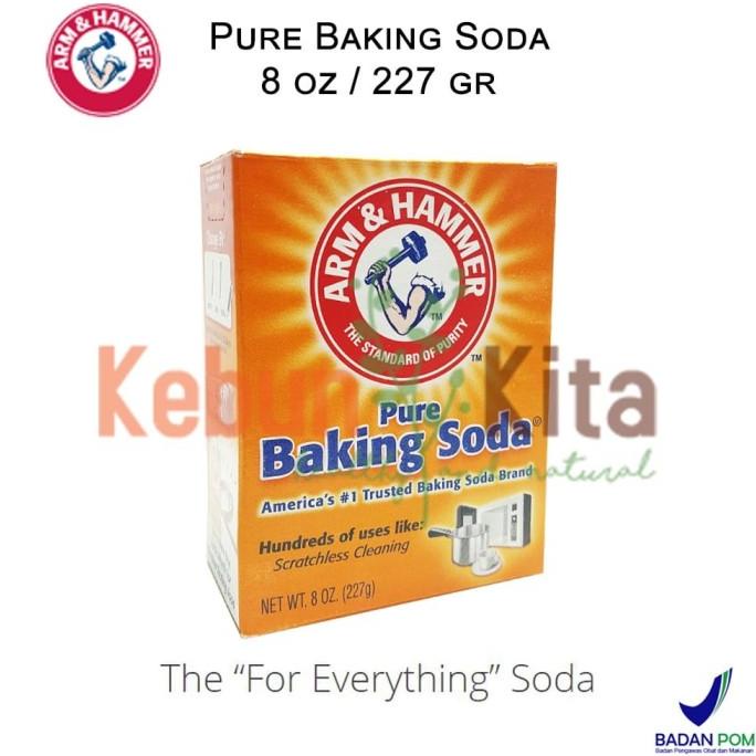 

Arm and Hammer Pure Baking Soda Box 227 gr TERLENGKAP Kode 1412