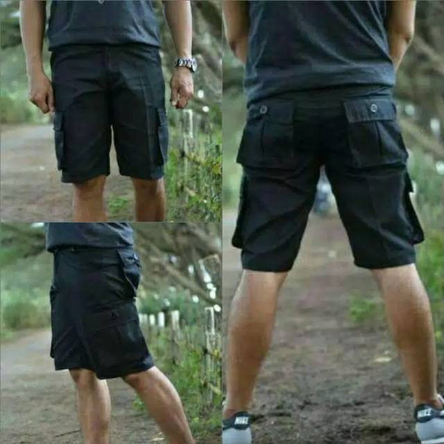 Celana Pendek Kargo doreng Ukuran 27 - 38 / Pdl / Gunung / Short Cargo army / celanacargo / celana