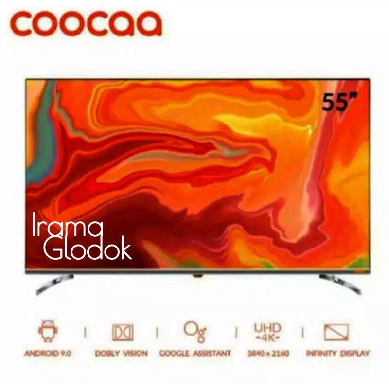 COOCAA 55 inch GOOGLE TV-4K UHD-Dolby Audio (COOCAA 55Y65)