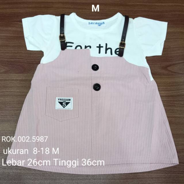 Dress / Terusan baju bayi perempuan / baju pesta / rok bayi