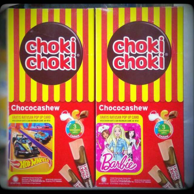 

Choki Choki Chococashew - Gratis! Mainan Anak