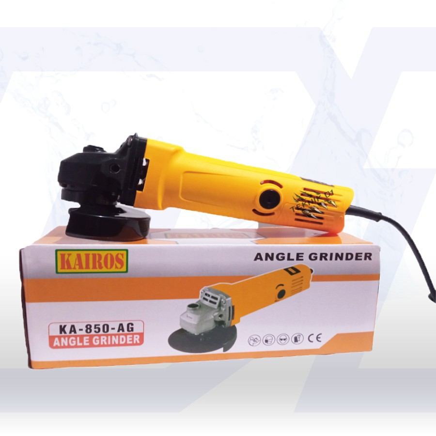 MESIN GERINDA GRINDA GERENDA TANGAN 4&quot; KAIROS ANGLE GRINDER/ GERINDA 4&quot; KA-850AG