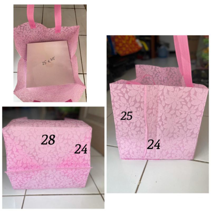 

Goodie bag syukuran teksture 402824 kotak 24x24