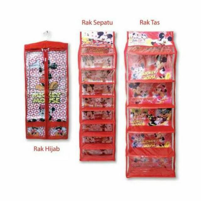 Rak Set gantung 3 in 1 full RESLETING RAK TAS Rak SEPATU Rak Set gantung 3 in 1 full RESLETING RAK TAS Rak SEPATU