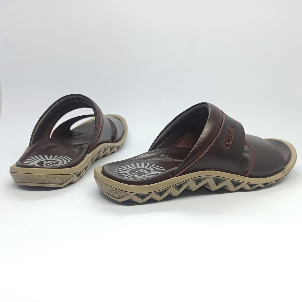 Sandal Casual Pria Kulit Mr. LA BN 702