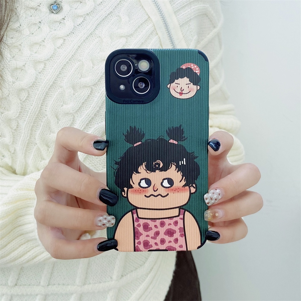 Cute Lovers Case untuk iPhone 13 Pro Max 12 11 X XR Xs Max 7Plus 8Plus