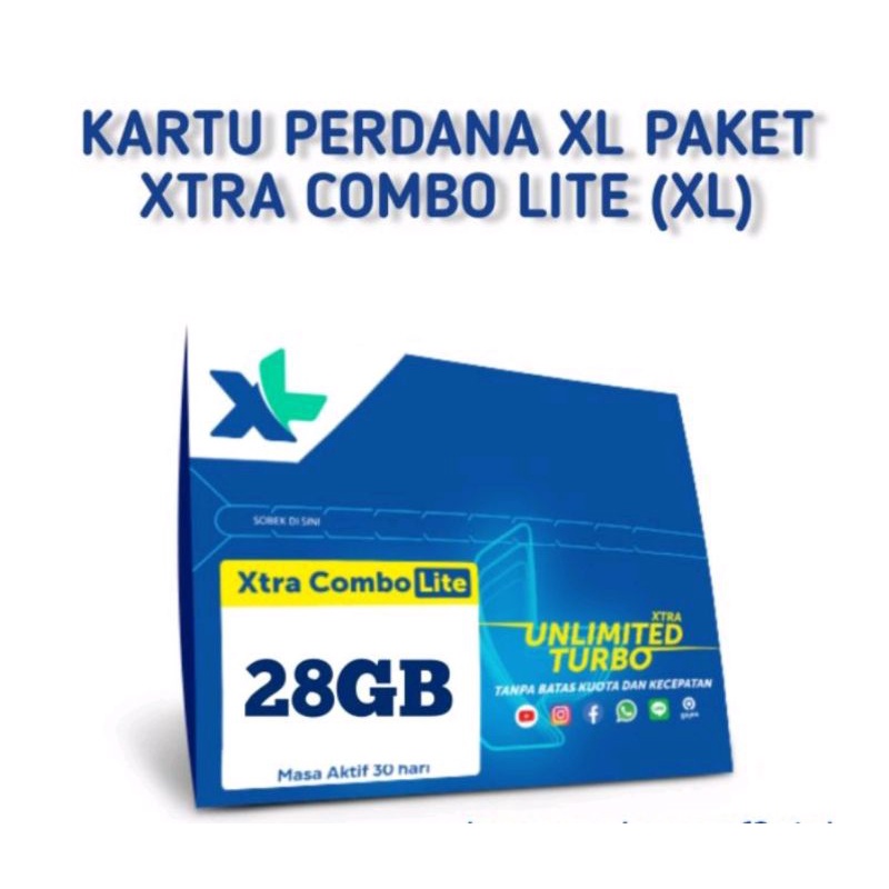 kartu perdana xl 28 gb