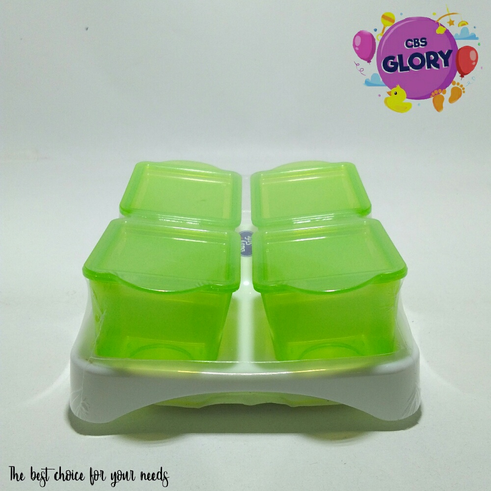 Multi Food Container BabySafe Container Makanan Tempat Penyimpan Makanan Bayi/Wadah Makanan