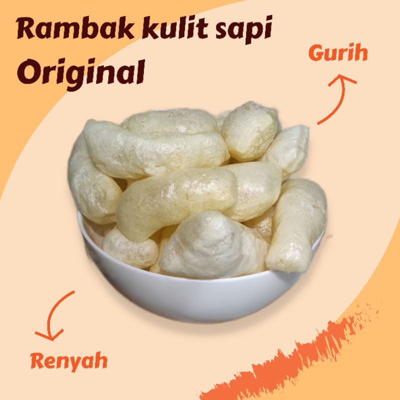 

Rambak kulit sapi original kualitas super