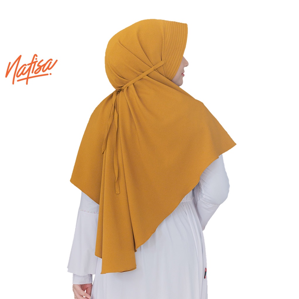 Jilbab Instan Zara - Hijab Instan Bergo Tali Premium - Nafisa Berkualitas - Hijab Bergo