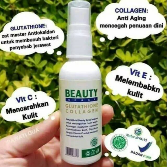 Natura Beauty Spray Glutathione Collagen