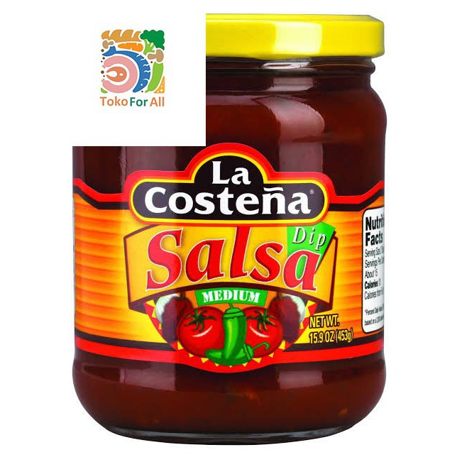 

La Costena - Salsa Dip - MEDIUM (453g)