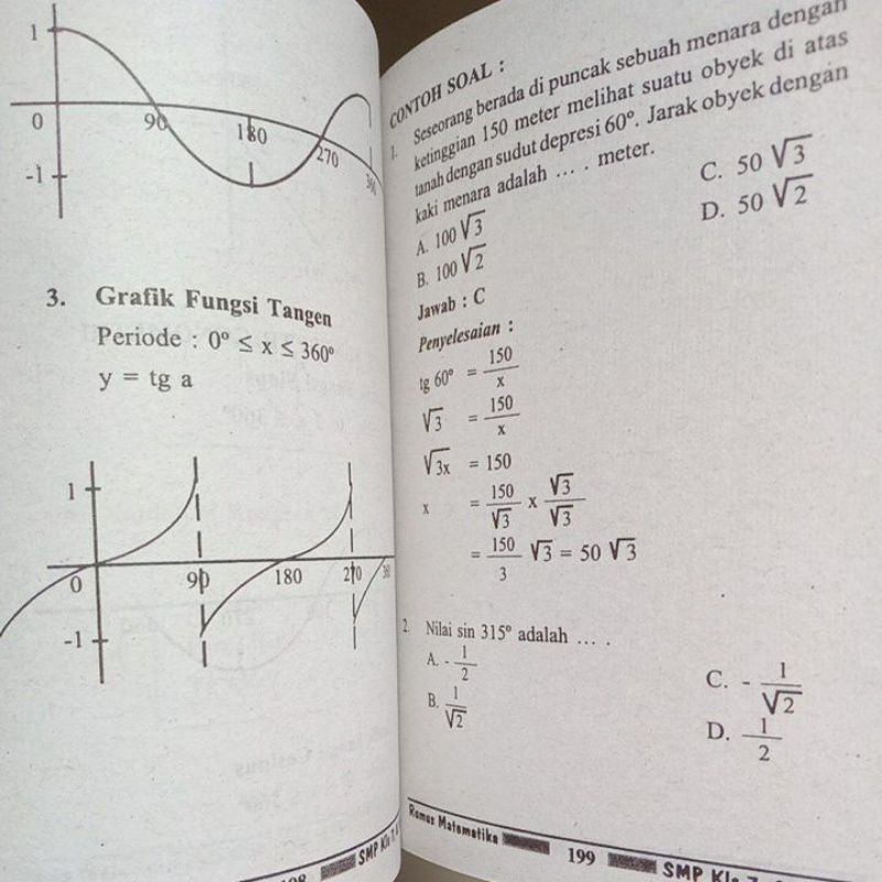 Buku Rumus-Rumus Matematika Berhitung Lengkap Untuk SMP