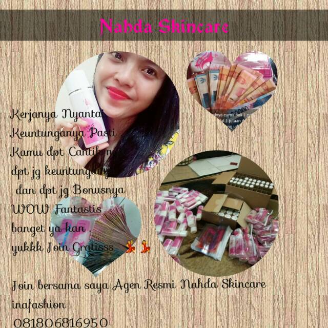 Nahda Skincare .. skincare Aman Untuk bumil dan busui BPOM dan bersertifikat halal