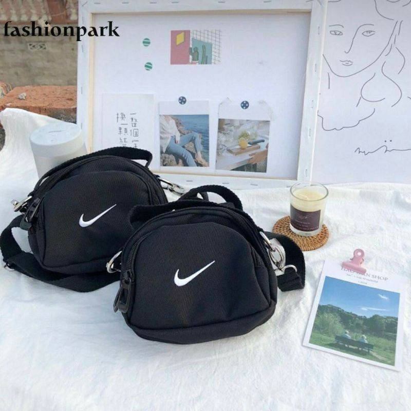 [BISA COD] Tas Selempang Slempang Nike pria &amp; wanita unisex Korean Kekinian Korean Style Sling Bang Terbaru