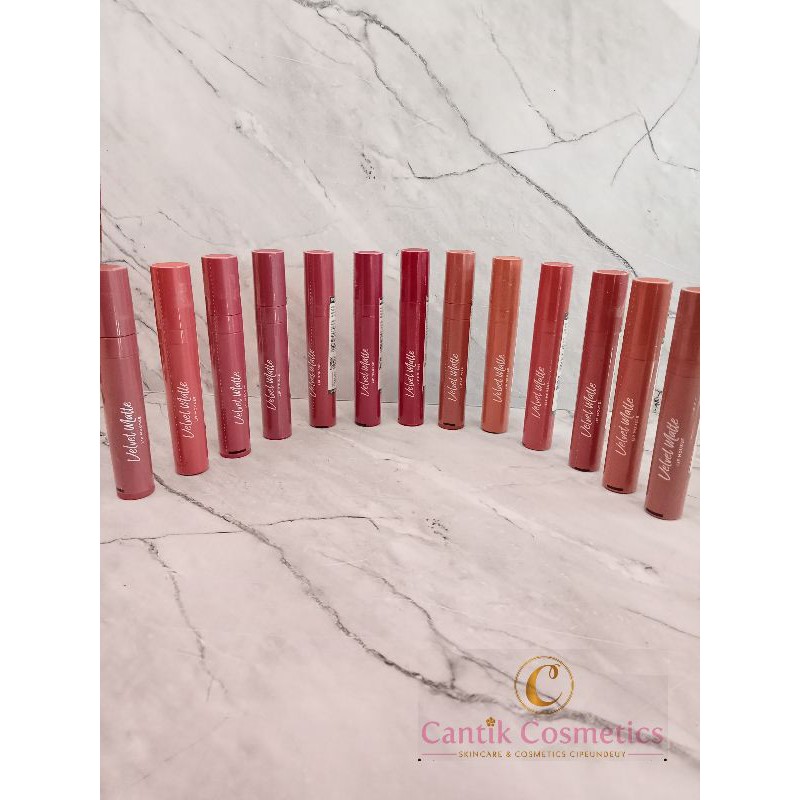 Wardah Velvet Matte Lip Mousse