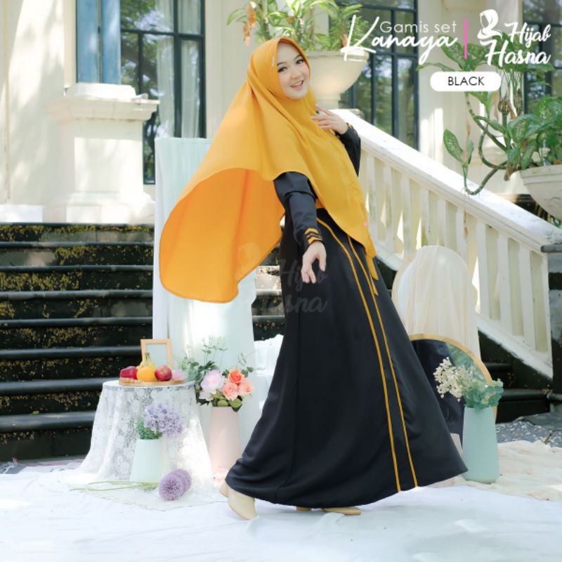 Set Gamis Kanaya by Hasna Hijab
