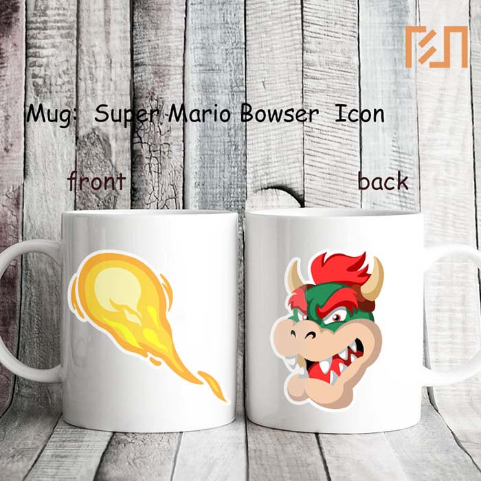 Mug Super Mario Bowser Icon