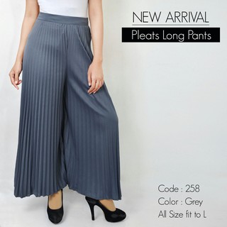  KULOT  PLISKET  CELANA PLISKET  258 B PLEATS PANT KULOT  