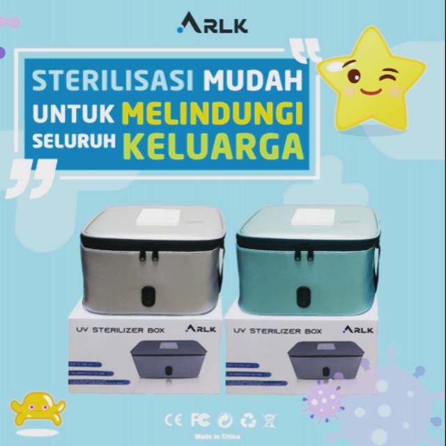UVC UV STERILIZER BOX DESINFECTANT BOX PORTABLE TAS