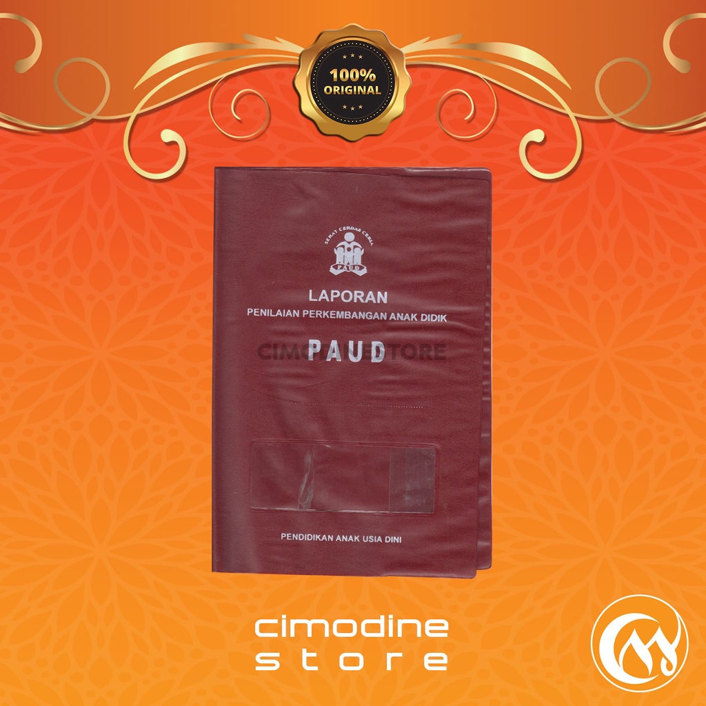 

Sampul Rapot PAUD | Laporan Penilaian Perkembangan Anak Didik | Cover Merah | 18.5 x 26.5 cm