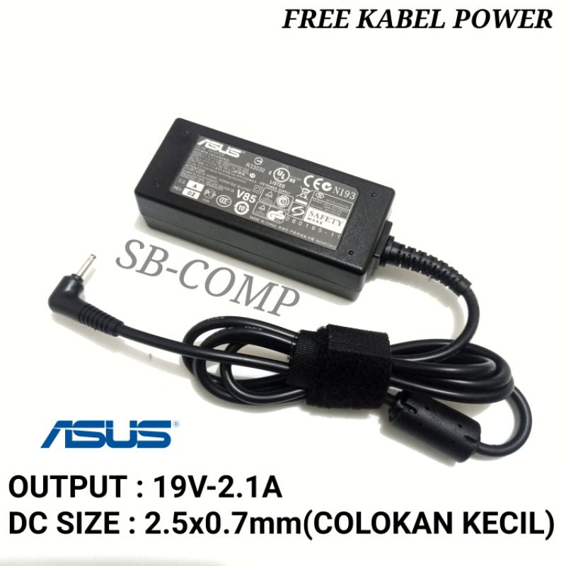 Adaptor Charger Netbook Laptop Asus N17908 V85R330 19V-2.1A