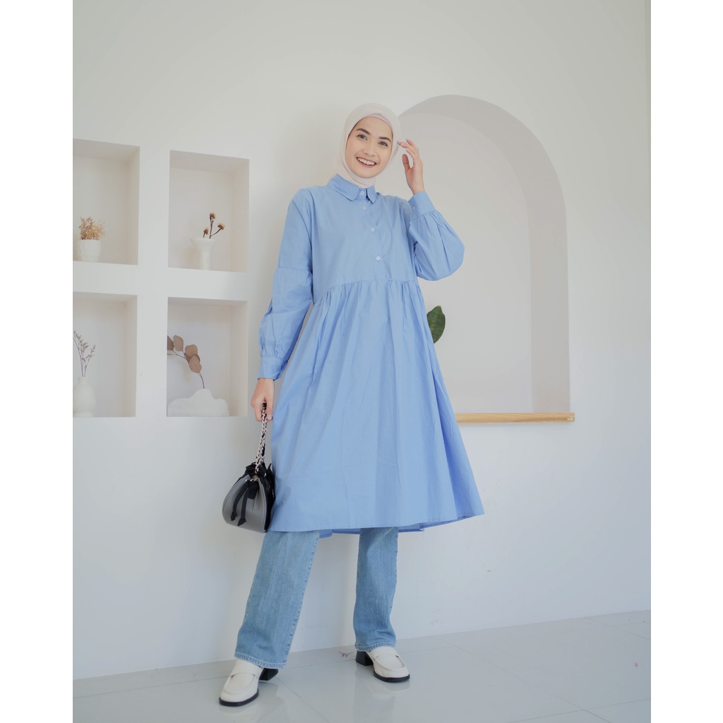 Selena Tunik Terbaru 2022 Model Kekinian Ori Jumbo