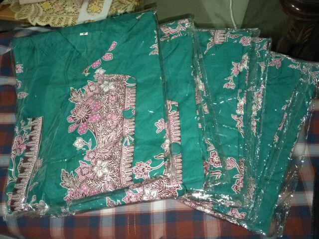 Batik Wanita Atasan Batik Wanita Modern Batik Tunik Kerja Wanita Dress Batik Jumbo Lengan Panjang