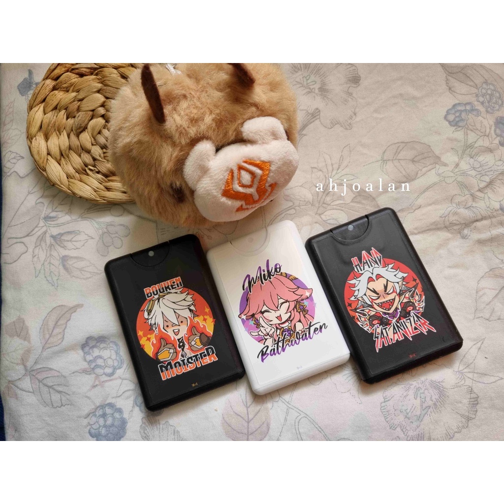 [Genshin Impact] Pre-order Hand Sanitizer Pocket 18ml