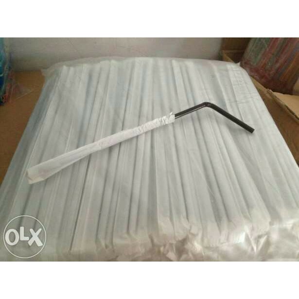 Sedotan Steril - Sedotan Tekuk Kertas 500 pcs