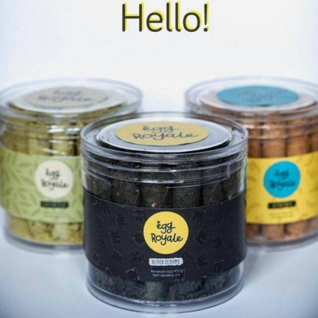 

Kue semprong egg royale