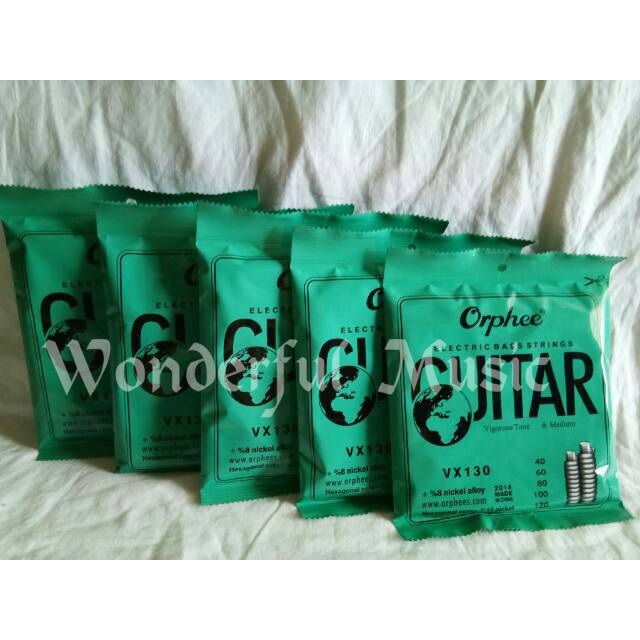 Senar Gitar Bass Orphee 5 Senar