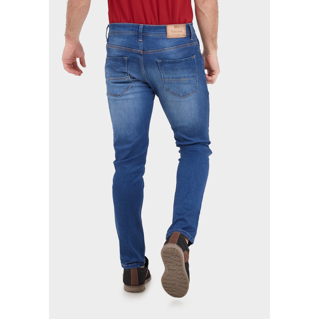 JBBoss Celana Panjang Delta Skinny Jeans Stretch Destroy (Blue) / Ramayana Jatinegara