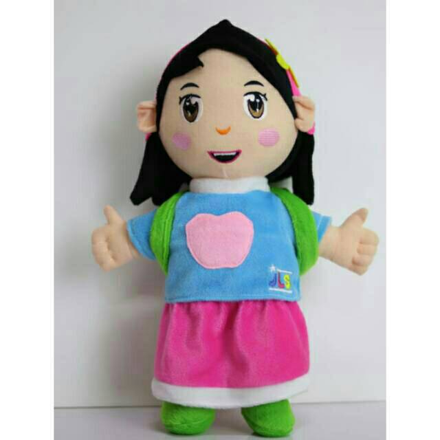 Boneka Laeli Edisi Sekolah+Tas yang bisa dilepas