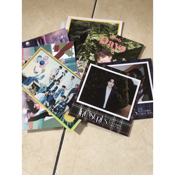 WTS AAB POSTCARD POLAROID TREASURE YEDAM DOYOUNG