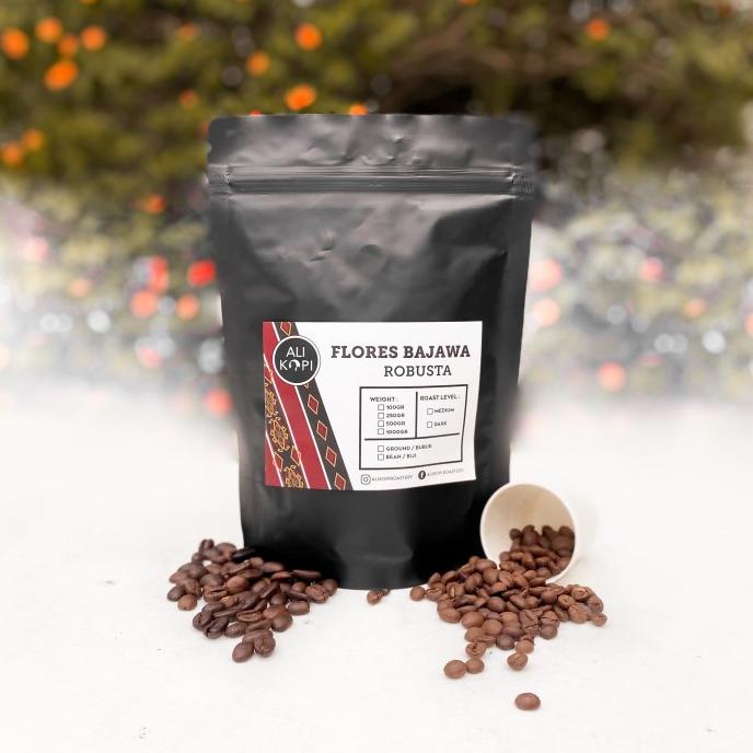 

[COD] [ALI KOPI] FLORES BAJAWA ROBUSTA 500G - Medium Roast [COD]