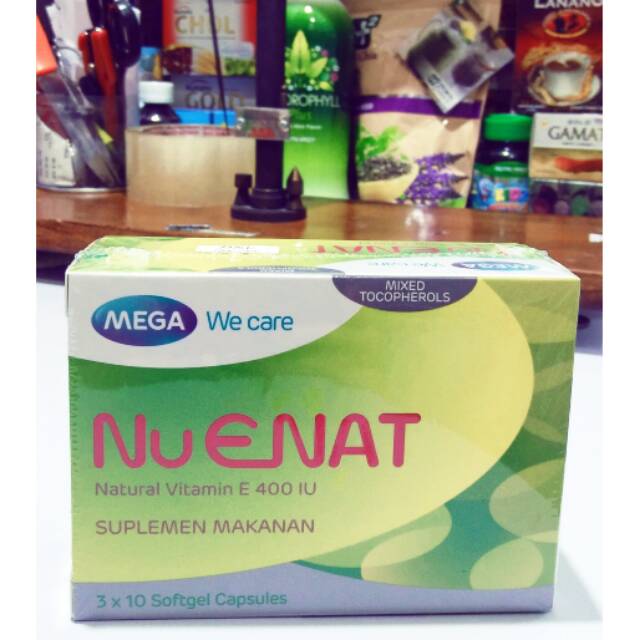 Nu ENAT vitamin E400iu isi 30