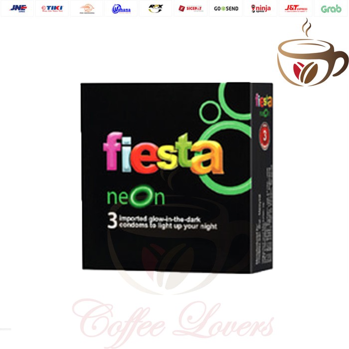 Jual Fiesta Neon Isi 3 - Kondom Fiesta Murah
