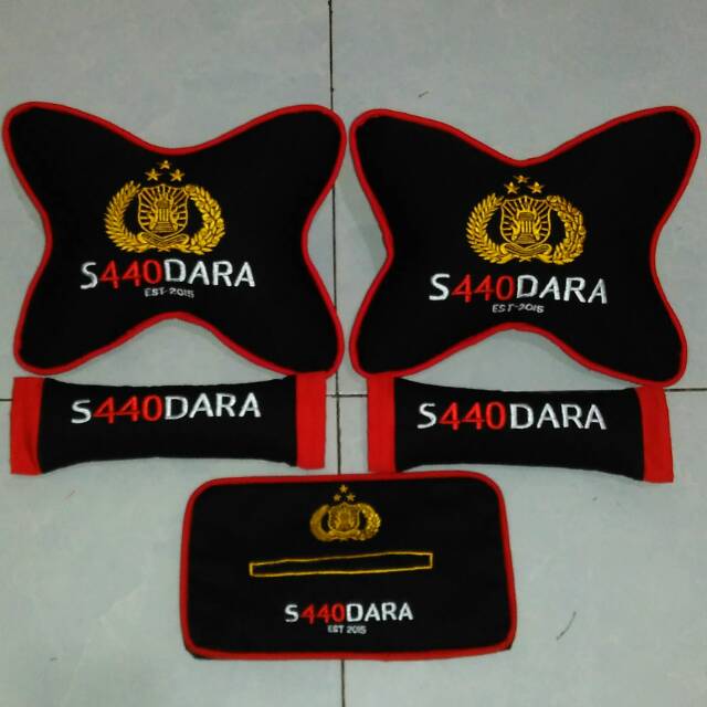 Bantal mobil polisi s440dara /polri