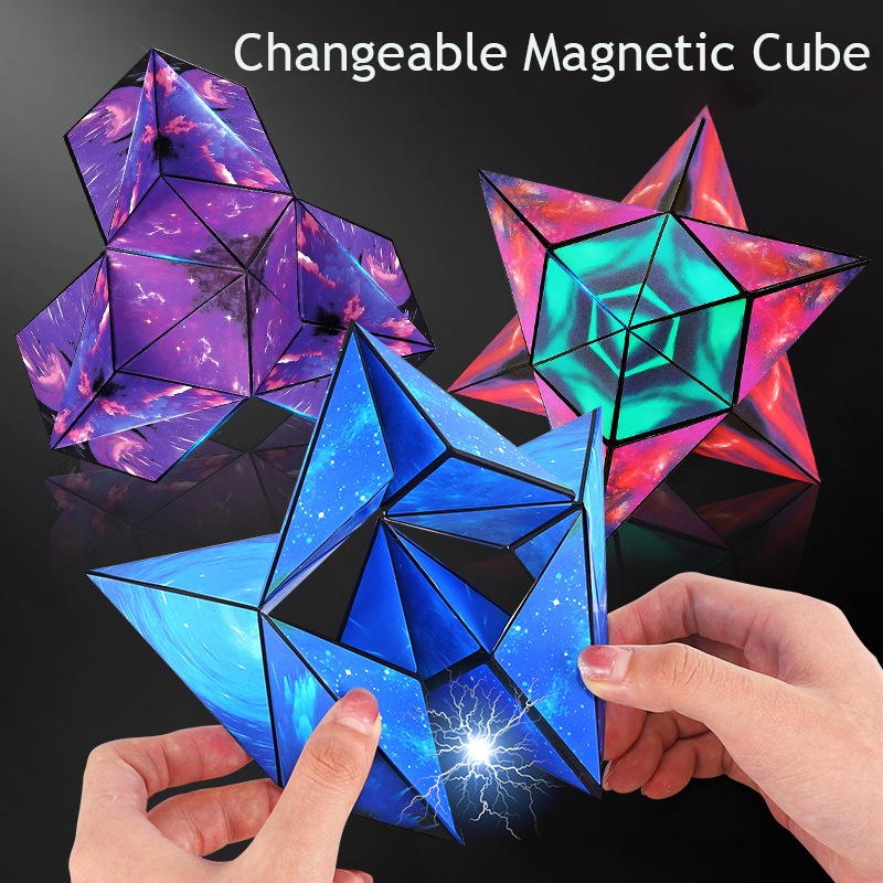 2022 Mainan Puzzle Kubus Magnetik 3D 6x6 Untuk Asah Otak Anak