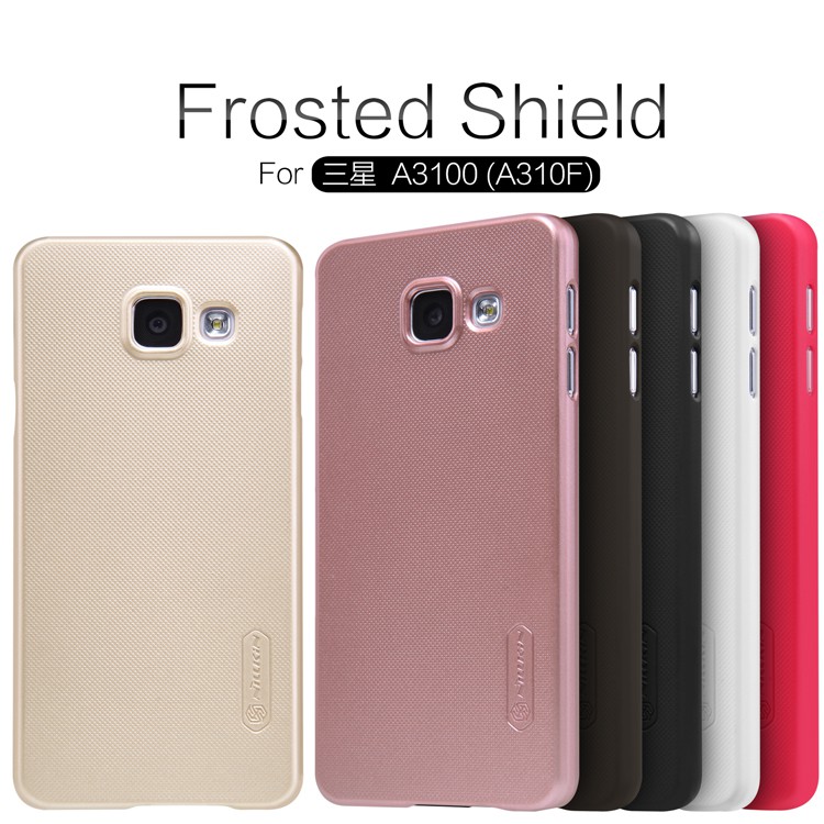 Nillkin Hard Case Super Frosted Shield Samsung Galaxy A3 2016 Samsung Galaxy A310f A3100 Shopee Indonesia