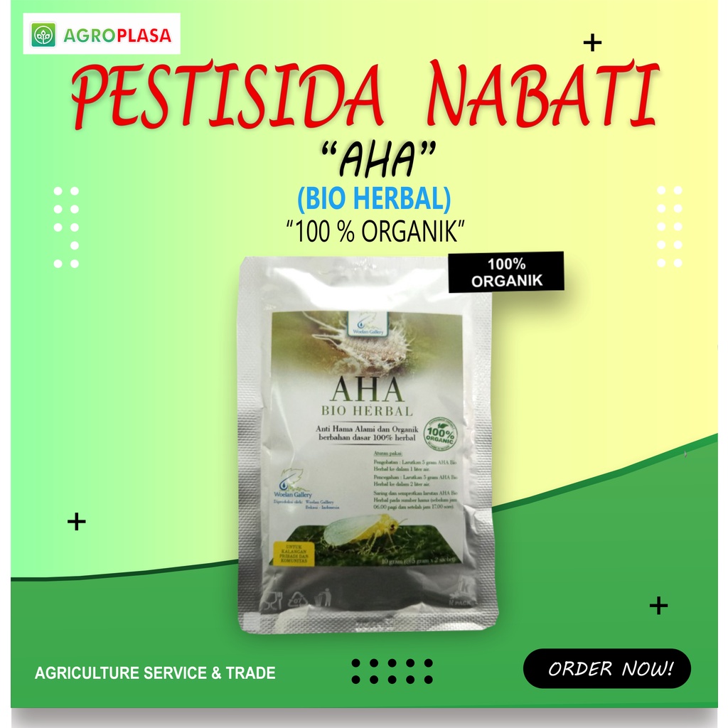 Pestisida nabati organik -pestisida organic AHA