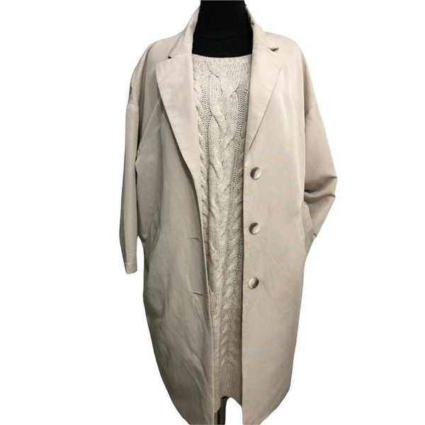 Preloved Long Coat Earth Music & Ecology