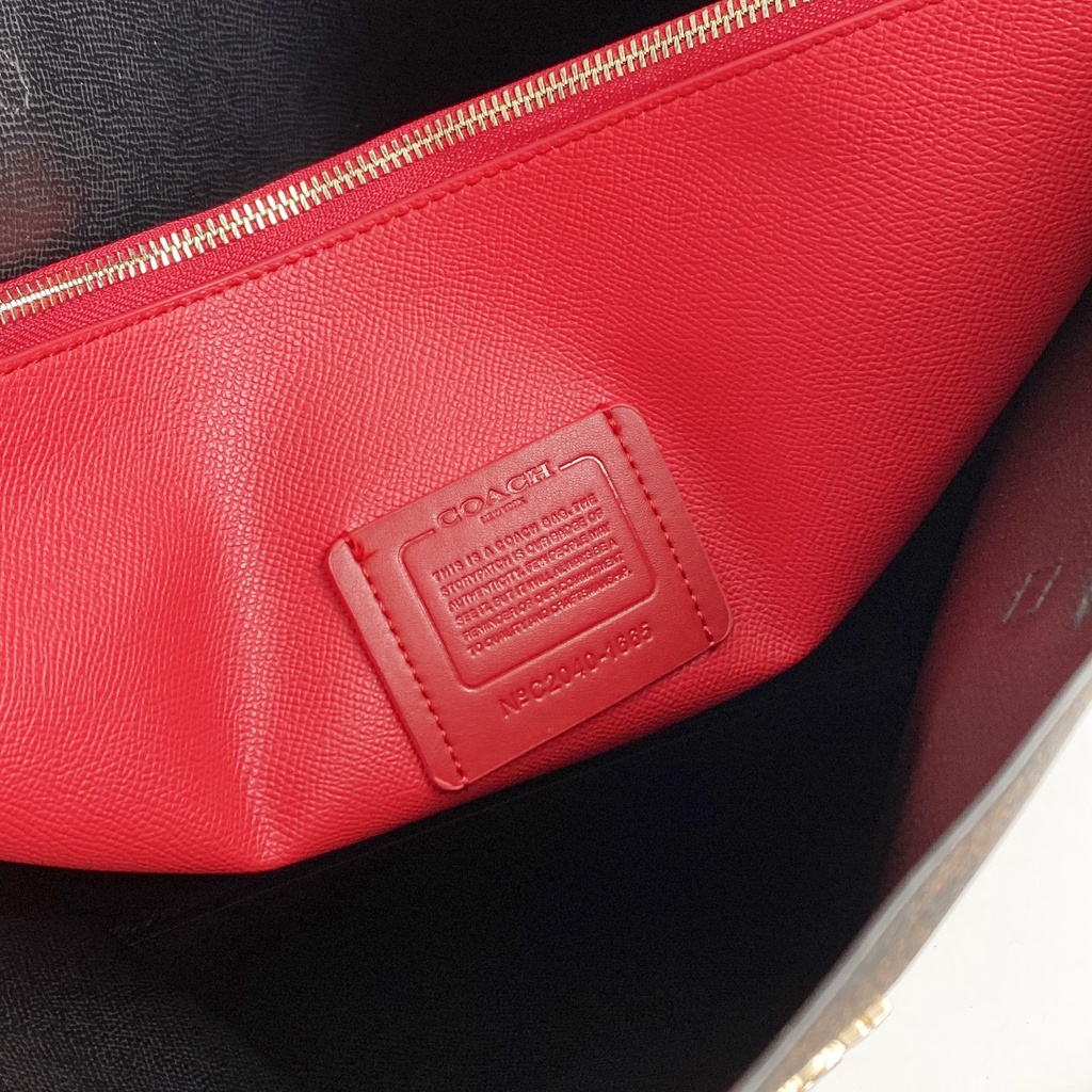 [Instant/Same Day]1665 coach Mollie Tote Women Shoulder Bag Handbag shopping bag  gwd