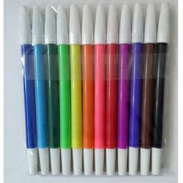 Spidol Set mewarnai  isi 12 warna murah - Colour Pen