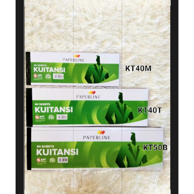 

Buku Kwitansi/Kuitansi Paperline KT50B/Besar 25,5x10cm(K109)