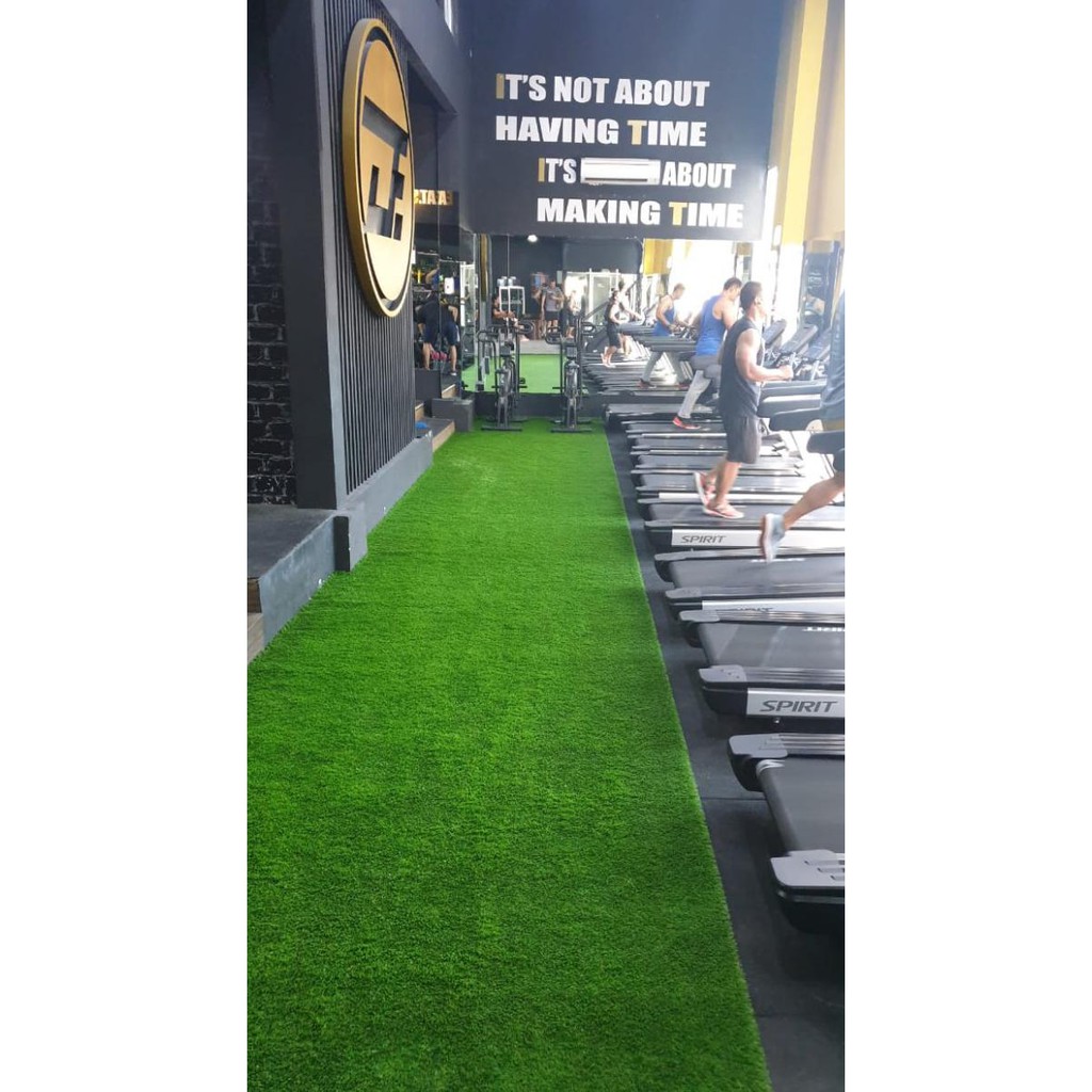 Rumput Indoor Outdoor Taman / Rumput Palsu Tebal 2Cm