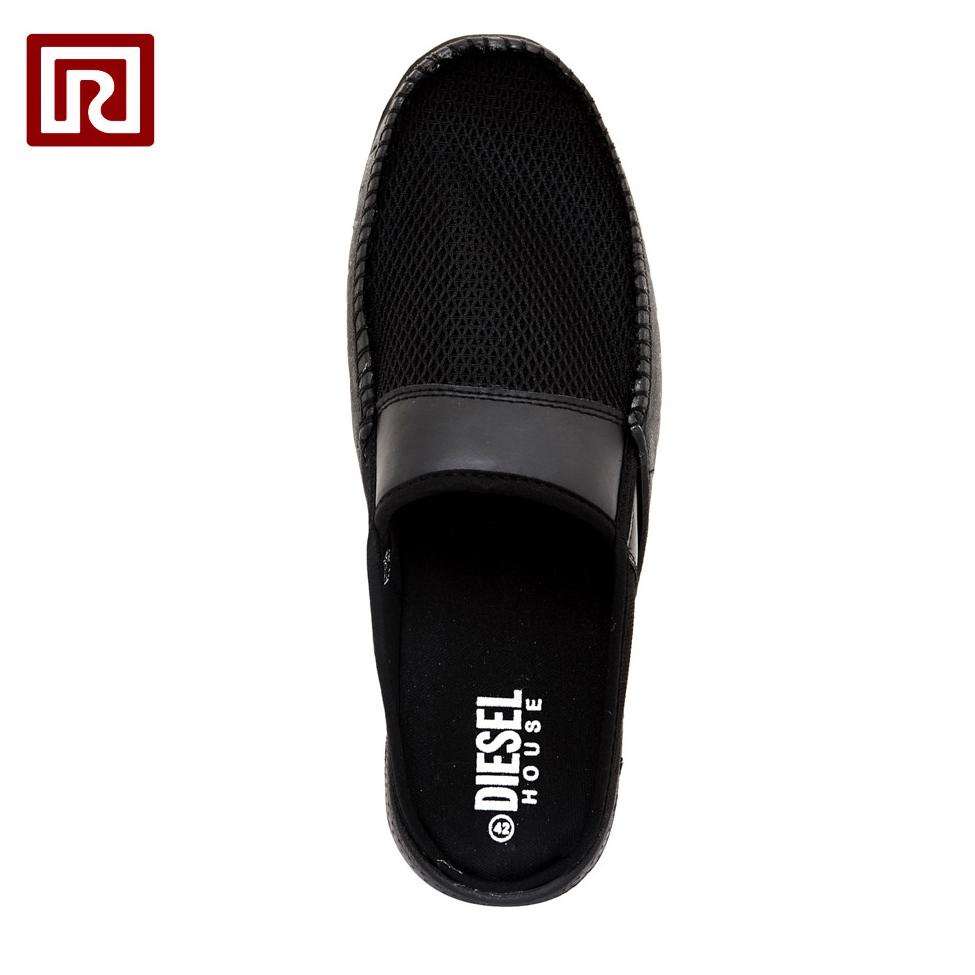 [Art. 2435] Ramayana - Diesel House Owl Sepatu Slip On Pria Hitam