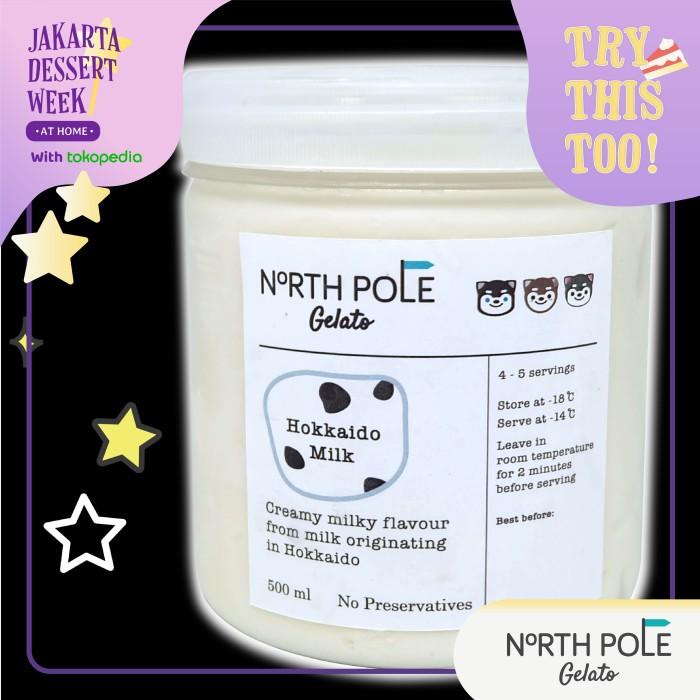 

500Ml Hokkaido Milk Gelato Family Pack - North Pole Gelato
