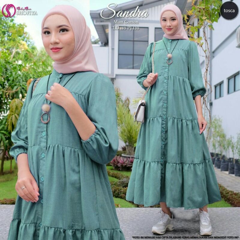 SANDIRA &amp; SANDRA Midi Dress Ori by Shofiya